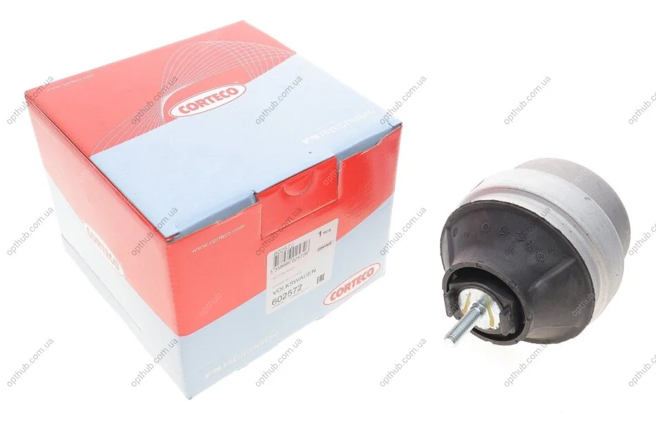 Опора двигуна гумометалева AUDI A4/A6/VW PASSAT 1995-2005 R -ua CORTECO 602572 (фото 1)