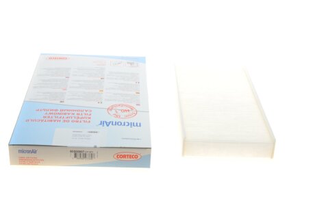 Фільтр салону Citroen C5/C6/Peugeot 407 04- UA63 CORTECO 80000807