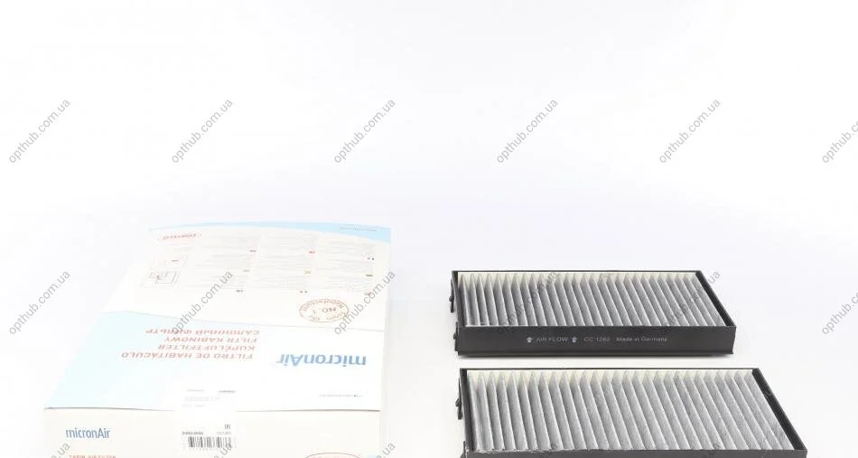 Фільтр салону вугільний CAF_CS 2 BMW CC1283 -ua CORTECO 80000848 (фото 1)