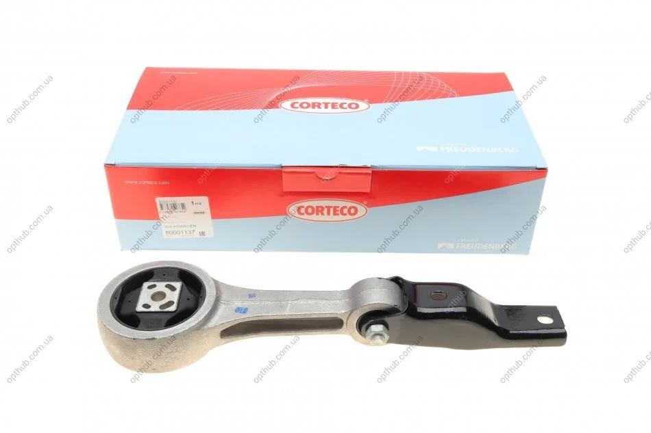 Подушка двигуна (задня) Skoda Praktik/Fabia/VW Polo 1.4TDI/1.9TDI 00- UA63 CORTECO 80001137 (фото 1)