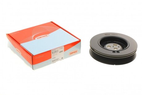 Шків колінвалу Ford Transit 2.0DI/2.0TDCI 00- (6PK) UA63 CORTECO 80001201