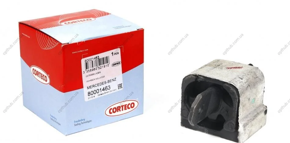 Подушка КПП сзади MERCEDES-BENZ (пр-во Corteco) CORTECO 80001463 (фото 1)