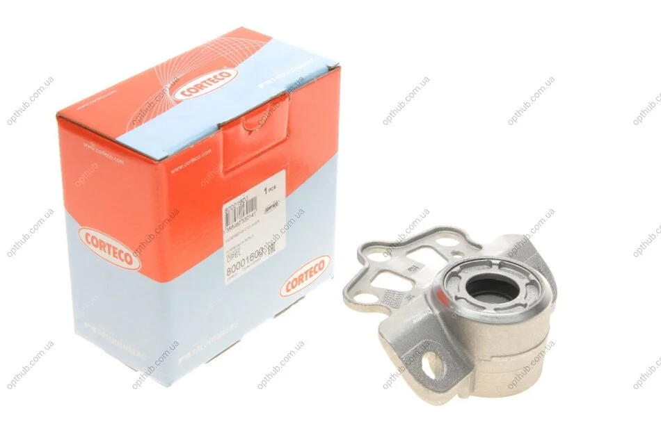 Подушка амортизатора (заднього) Fiat Punto 05- (R) UA63 CORTECO 80001600 (фото 1)