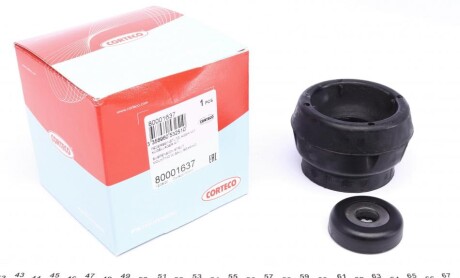 Подушка амортизатора (переднього) + підшипник Audi A3/Skoda Octavia/VW Bora/Golf IV UA63 CORTECO 80001637