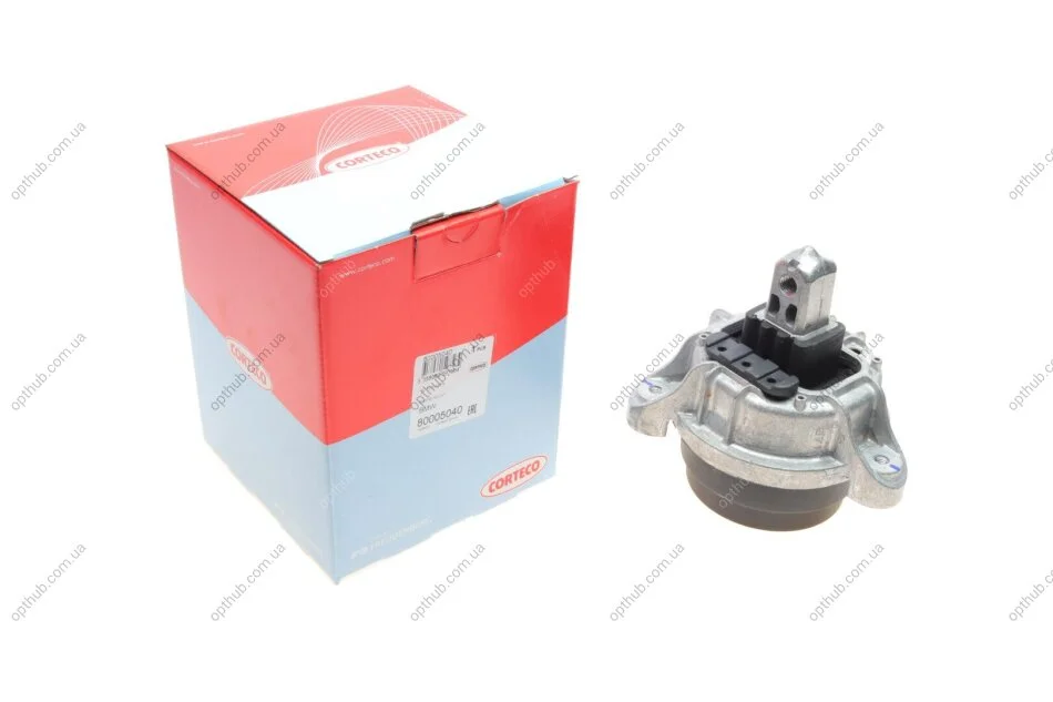 Подушка двигуна (R) BMW 5 (F10/F11) 09-16 (N20) (opt-om) CORTECO 80005040 (фото 1)