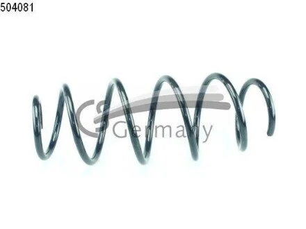 Пружина подвески передняя. 2) Ford Fiesta V 1.4TDCI (01-10) (14.504.081) CS Germany 14504081