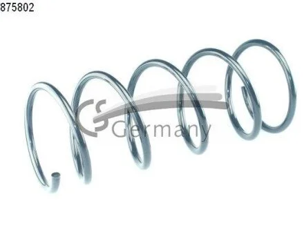 Пружина подвески передняя. 2) Citroen Berlingo (MF) 1.6HDI (99-11) (14.875.802) CS Germany 14875802