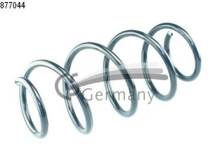 Пружина подвески передняя. 2) Renault VelSatis 2,2DCI, 3,5 V6 (02-) (14.877.044) CS Germany 14877044