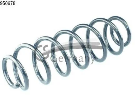 Пружина подвески задняя. 2) VW Golf IV (97-05)/Skoda Rapid (14.950.678) CS Germany 14950678