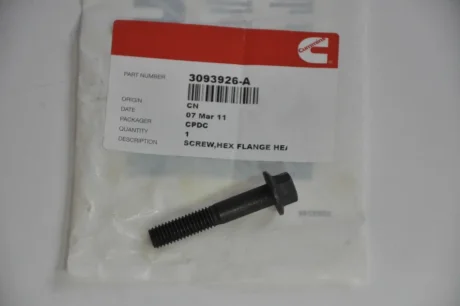 Болт крепления выхлопного коллектора ГАЗель Cummins ISF 2.8 (пр-во Cummins) CUMMINS 3093926F