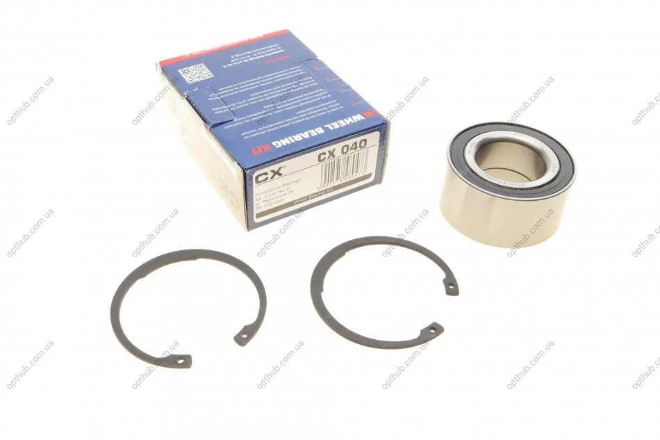 Подшипник ступицы (передней) Audi 80/90/A4/A6/VW Passat -05 (39x75x37) 040 UA63 CX CX 040 (фото 1)