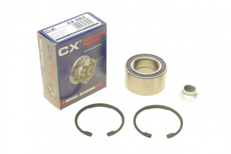 Підшипник маточини (передньої) VW Caddy II -04 (40x72x37) UA63 CX CX 083