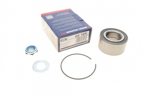 Підшипник маточини (передньої) Renault Kangoo/Fiat Doblo (37х72х37) UA63 CX CX 101