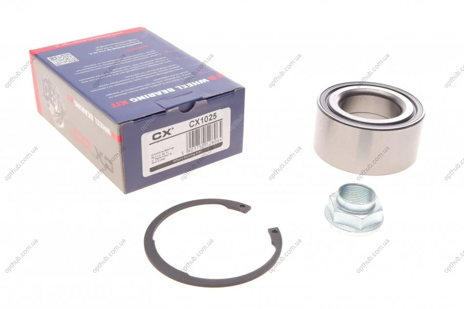 Подшипник ступицы (передней) Honda CR-V 1.6-2.2 i-DTEC 4WD 07- 1025 (opt-om) CX CX 1025 (фото 1)