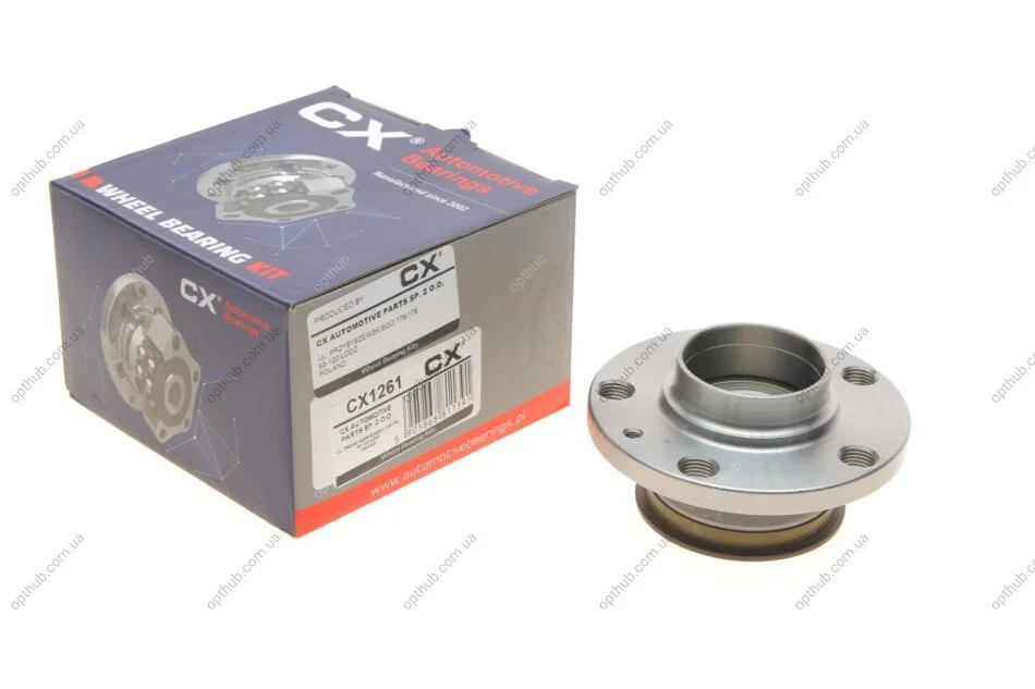 Підшипник маточини (задня) Skoda Rapid/Roomster 07- (opt-om) CX CX1261 (фото 1)