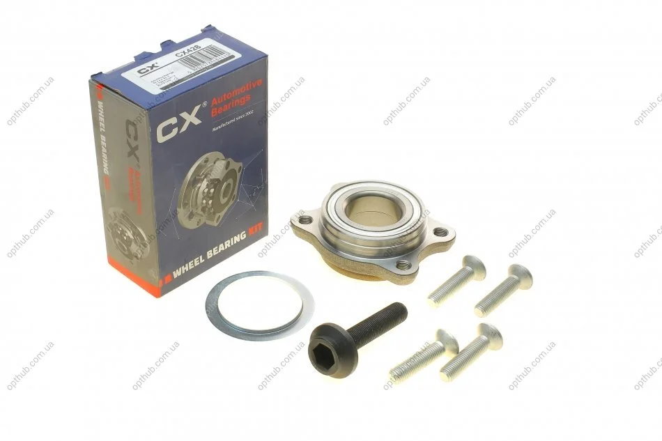 Подшипник ступицы (передней) Audi A4/A6/A8 Quattro 98- 428 UA63 CX CX 428 (фото 1)