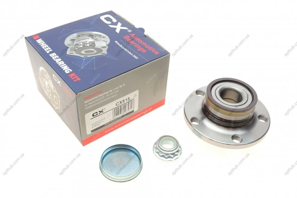 Подшипник ступицы (задний) Skoda Fabia 99-/VW Polo 01- 515 UA63 CX CX 515 (фото 1)