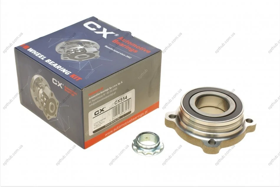 Подшипник ступицы (задний) BMW 5 (E39) 95- 554 UA63 CX CX 554 (фото 1)