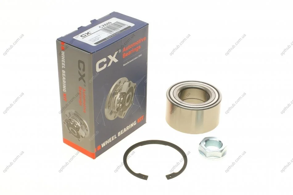 Подшипник ступицы (передней) Citroen C4/C5/C6 05-/Peugeot 407/607/308/508 04- 689 UA63 CX CX 689 (фото 1)