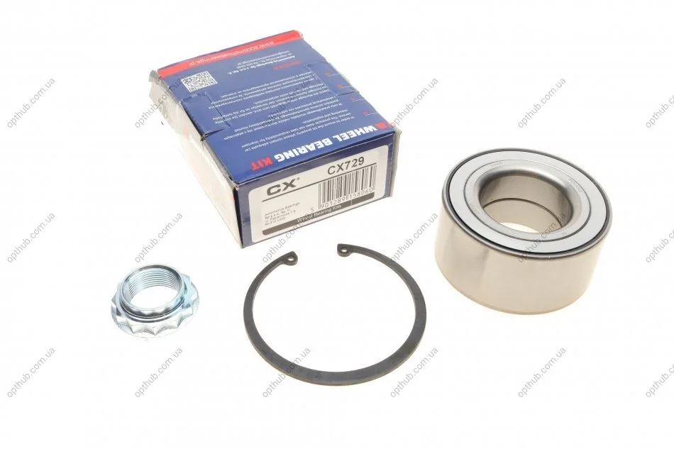 Подшипник ступицы (задний) BMW 1 (E82/E88)/3 (E91/E93) 05-13 (45x85x41)(+ABS) 729 UA63 CX CX 729 (фото 1)