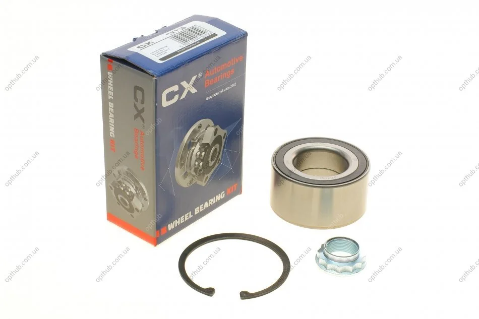 Подшипник ступицы (передней) BMW 3 (E90/E91/E92)/5 (E60/E61)/X3 (E83)/X5 (E53) 00- (49x90x45) 730 UA63 CX CX 730 (фото 1)