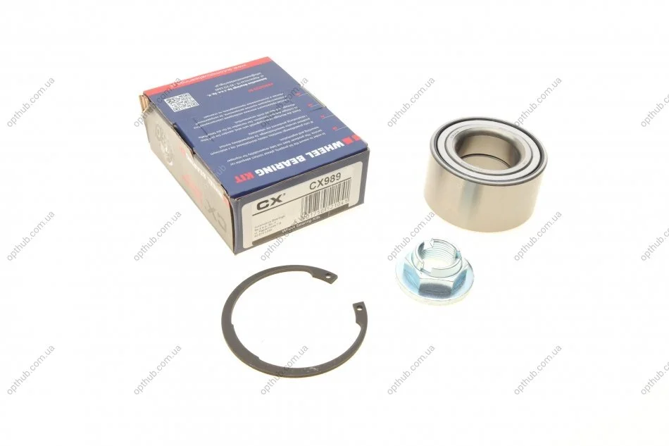 Подшипник ступицы (передней) Ford Connect 02- (+ABS) 989 UA63 CX CX 989 (фото 1)
