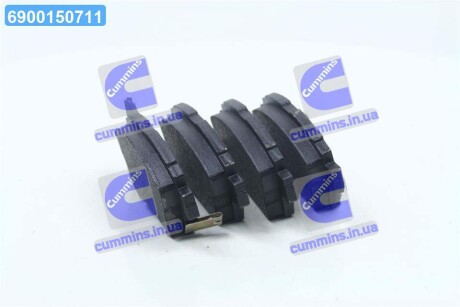 Колодка гальм. диск. GEELY MK, MK-2, BYD F3 передн. (Intelli) DAFMI / INTELLI D116E