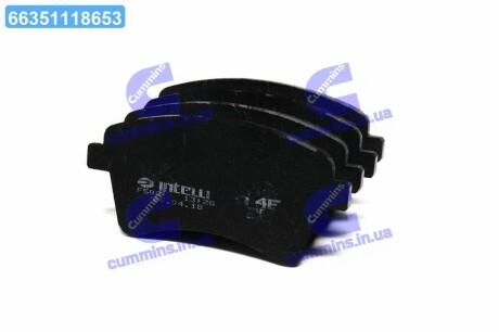 Колодка гальм. диск. RENAULT KANGOO 2008 - передн. (Intelli) DAFMI / INTELLI D314E