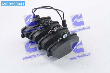 Колодка гальм. диск. FIAT передн. (Intelli) DAFMI / INTELLI D482E