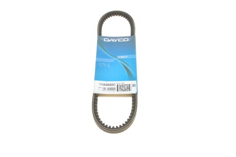Ремінь генератора VW T4 1.9D/TDI (PS) (11.9x650) (opt-om) DAYCO 11A0650C