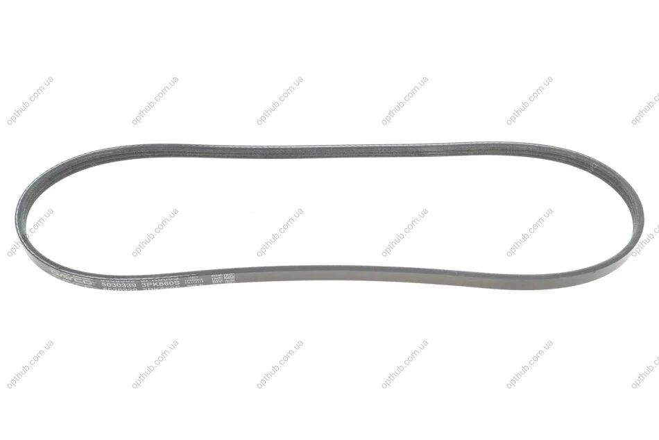 Ремінь поліклиновий TOYOTA PRIUS 1.5I, PRIUS 1.5I DAYCO 3PK860S (фото 1)