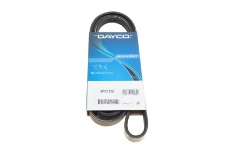 Ремінь поліклін. (вир-во) DAYCO 4PK1510
