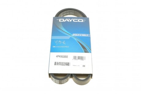 Ремінь поліклін. DAYCO 4PK922EE