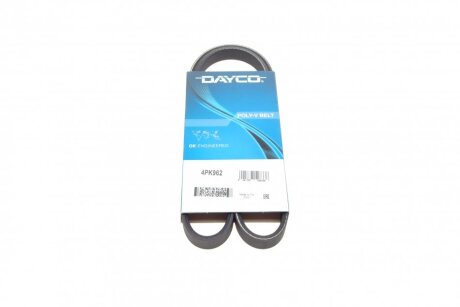 Ремінь генератора Fiat Brava 1.6 16V 95-01/Peugeot 205/305 83-89/Renault Espace/Laguna 3.0 96- (opt-om) DAYCO 4PK962
