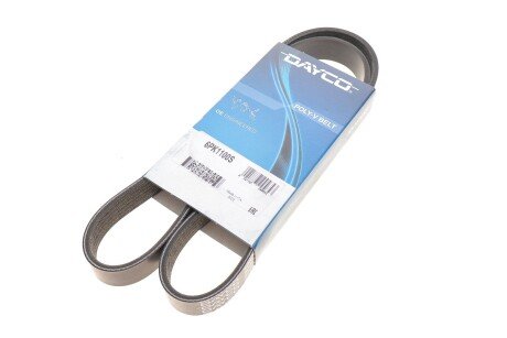 Ремінь генератора Citroen Jumper/Peugeot Boxer 2.0 94-/VW Caddy 1.4 04- (6PK1100) (opt-om) DAYCO 6PK1100S