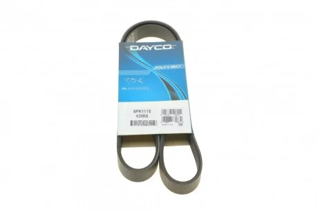 Ремень поликлин. (пр-во) DAYCO 6PK1115