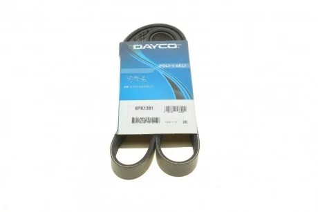 Ремінь полікліновий (Вир-во) DAYCO 6PK1381