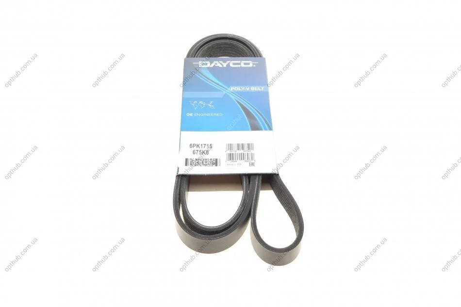 Ремінь поліклиновий BMW, MINI COOPER 1.5/13-17 DAYCO 6PK1715 (фото 1)