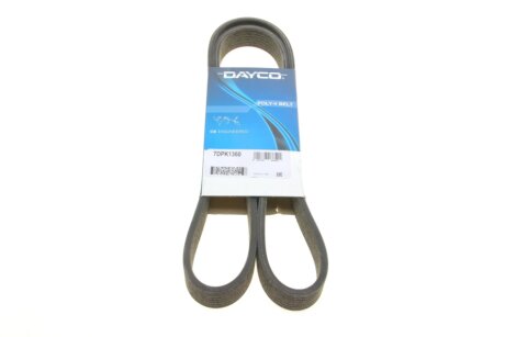 Ремінь поліклін. C.I.U DAYCO 7DPK1360