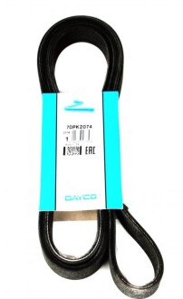 Ремінь поліклін. AUDI, VW C.I.U DAYCO 7DPK2074