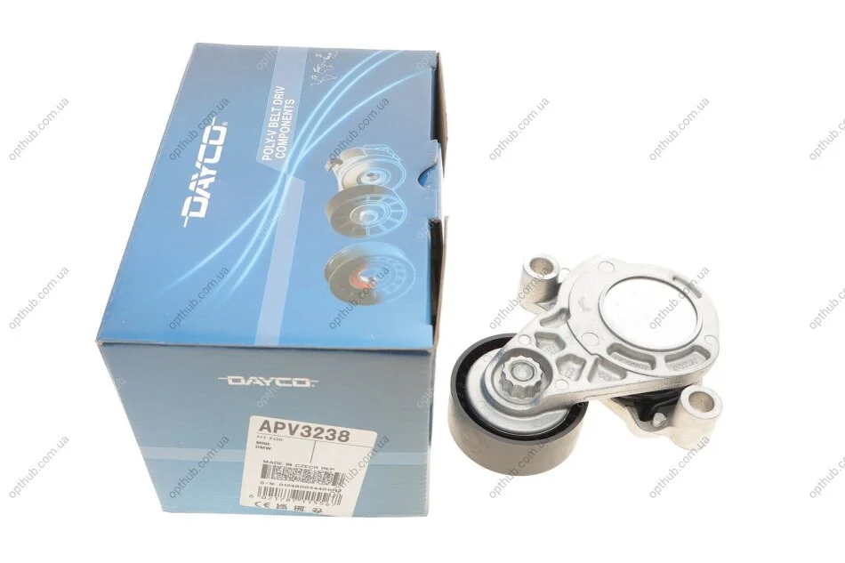 Натяжник ременя генератора BMW X1 (F48)/X2 (F39) 14- B38/B46/B47/B48 (opt-om) DAYCO APV3238 (фото 1)