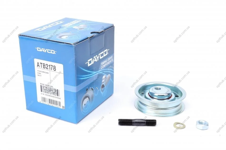 Ролик ГРМ VW/Audi 1.6/1.8/2.0 (натяжний) (72х20.4) UA63 DAYCO ATB2178 (фото 1)