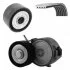 Роликовый модуль натяжителя ремня (ролик, ремень) DAYCO KPV242