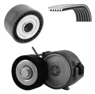 Роликовый модуль натяжителя ремня (ролик, ремень) DAYCO KPV242