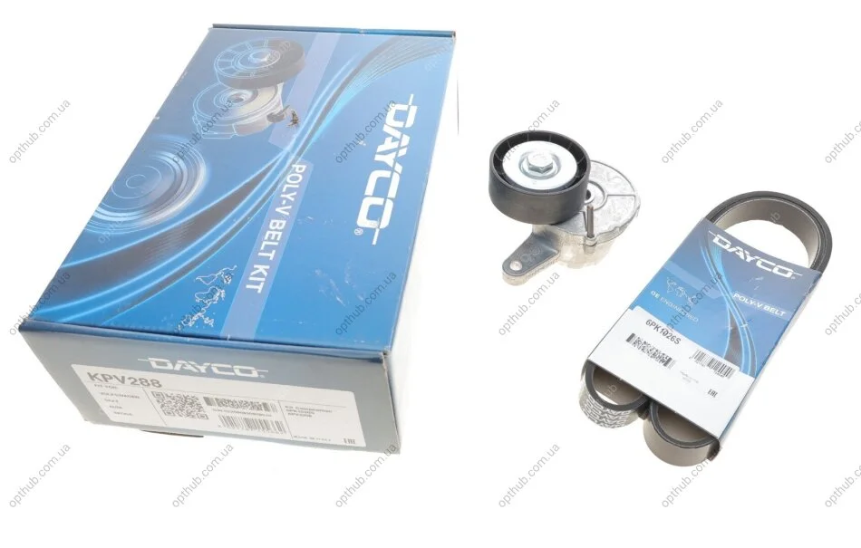 Комплект ременя генератора VW Caddy IV 2.0 TDI 15- (6PK1026S) UA63 DAYCO KPV288 (фото 1)