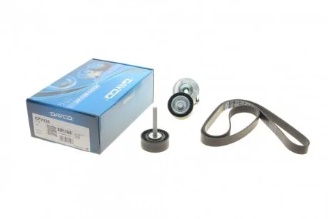 Комплект ременя генератора Fiat Doblo 1.3/1.4D 07- (opt-om) DAYCO KPV436