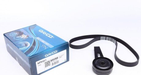 Комплект ременя генератора Citroen ZX 1.9D 92-97 (opt-om) DAYCO KPV451