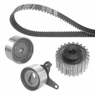 Роликовий модуль натягувача ременя (ролик, ремінь) MAZDA B2500 2.5D 99.02- -ua DAYCO KTB433