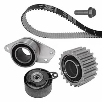 Роликовий модуль натягувача ременя (ролик, ремінь) OPEL, RENAULT-ТЕФЛОН (БЕЛЫЙ) -ua DAYCO KTB519