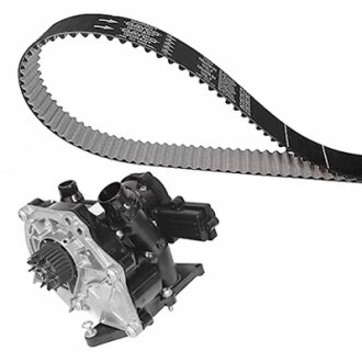 Роликовий модуль натягувача ременя (ролик, ремінь, помпа) DAYCO KTBWP12100